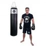 130 cm / 60 kg - Saco de treino de boxe com grânulos de borracha 60 KG!/DBX Bushido