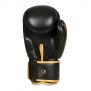 Adult Boxing Gloves (Black & White) 8-16oz / DBX Bushido