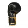 Rękawice bokserskie dla dorosłych (czarno-złote v2) 8-16oz / DBX Bushido