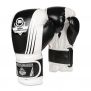 Gants de boxe adulte (noir et blanc v3) 10-14oz / DBX Bushido