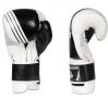 Luvas de boxe para adultos (preto e branco v3) 10-14 onças / DBX Bushido