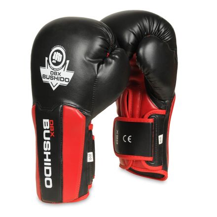 Boxing Gloves Adult Pro (Red & Black) 10-14oz / DBX Bushido