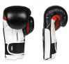 Verstärkte Boxhandschuhe für Erwachsene (Schwarz und Weiß) 10-14oz / DBX Bushido