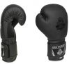 Luvas de boxe adultas feitas à mão (pretas) 6-16oz / DBX Bushido