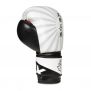 Premium bokshandschoenen voor volwassenen (zwart & wit) 10-14oz / DBX Bushido