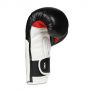 Luvas de boxe adultas reforçadas Pro (preto e branco) 10-14 onças / DBX Bushido