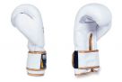 Luvas de boxe premium para adultos (ouro branco) 8-14 onças / DBX Bushido