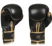 Gants de boxe adultes Premium (noir et orange) 10-16oz / DBX Bushido