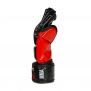 MMA-Kampfhandschuhe-Handschuhe (Schwarz-Rot) / DBX Bushido