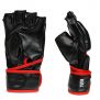 MMA-Kampfhandschuhe-Handschuhe (Schwarz-Rot V3) / DBX Bushido