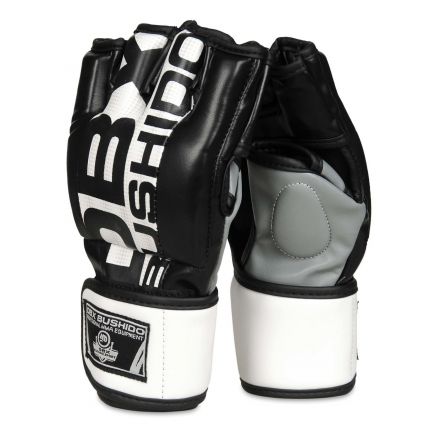 MMA-Handschuhe für den Kampf (Schwarz und Weiß) / DBX Bushido