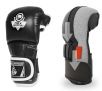 Premium MMA Träningshandskar (Svart-Vit) / DBX Bushido