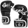 MMA-Handschuhe für Premium-Training (Schwarz und Weiß) / DBX Bushido