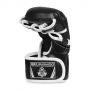 Luvas de MMA para Treinamento Premium (Preto e Branco) / DBX Bushido