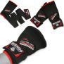 Feste Boxbandage (Schwarz-Rot) / Dbx Bushido