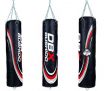 Premium Pro Filled Boxing Bag (Black & Gold) 130cm 40 KG / DBX Bushido