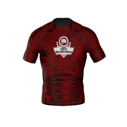 Rashguard Kompressions-T-shirt för MMA - Boxning "Cyborg" / DBX Bushido