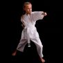 Kimono - Karategi Karate Premium per bambini con cintura bianca / DBX Bushido