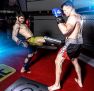 Sztywny ochraniacz piszczeli i goleni stopy do kickboxingu - MMA / DBX Bushido