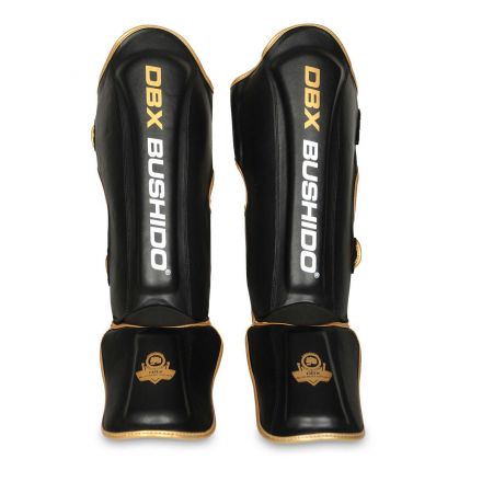 Protège tibia + pied rigide pour Kickboxing - MMA Premium / DBX Bushido