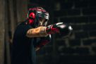 Full Face Boxing MMA Headgear with Mask / DBX Bushido