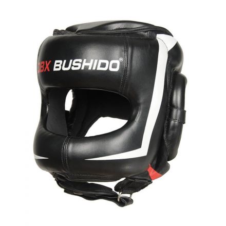 Skyddande boxningshjälm - helhjälm för MMA med frontbygel / DBX Bushido