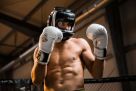 Full Face Boxing-MMA Headgear with Front Bar / DBX Bushido