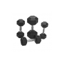 Apus Sports - Mancuernas Hexagonales dummbells Hex Hexagonal rubber