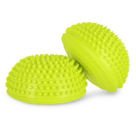 Set de Masaje Foam Roller: Rodillo Blando+Bola Lacrosse Doble+Bola Lacrosse  / Spokey