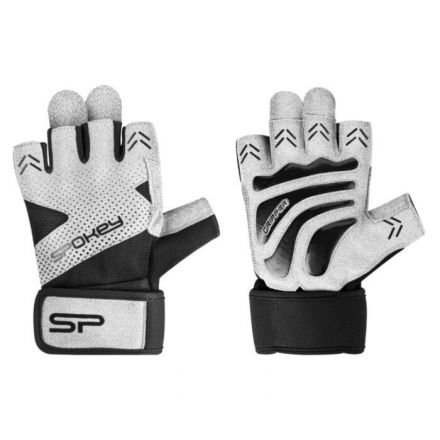 Handskar för styrketräning (2 fingrar stängda) / Spokey