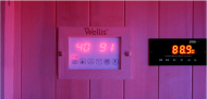 Infrared Indoor Sauna by WELLIS -Eclipse / WELLIS
