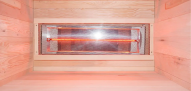 Sauna interna a infrarossi a luce rossa / WELLIS