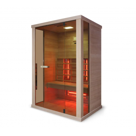 Wewnętrzna sauna na podczerwień Redlight-Solaris / WELLIS