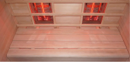 Wewnętrzna sauna na podczerwień Redlight-Solaris / WELLIS