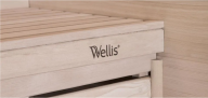 Finse houten binnensauna-Ignacio / WELLIS