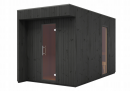 Sauna exterior NERA PARA EL JARDÍN 400x200 / Eurospa