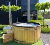 Jacuzzi baignoire de jardin Four extérieur FOUR SUR BOIS / Résistance au fer à repasser