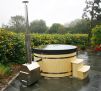 Jacuzzi garden tub External Oven ON WOOD / Iron Strength