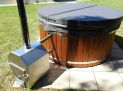 Jacuzzi garden tub External Oven ON WOOD / Iron Strength