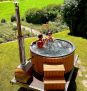 Jacuzzi baignoire de jardin Four extérieur FOUR SUR BOIS / Résistance au fer à repasser