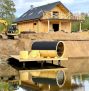 Jacuzzi baignoire de jardin Four extérieur FOUR SUR BOIS / Résistance au fer à repasser