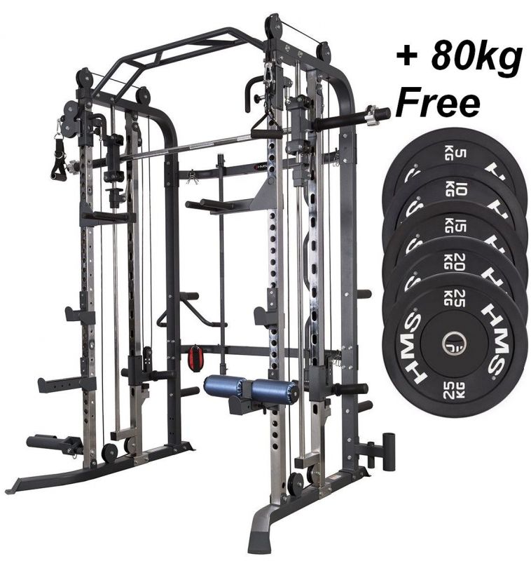 Jaula Rack multipower (Nuevo)  Máquina smith, Diseño de gimnasio