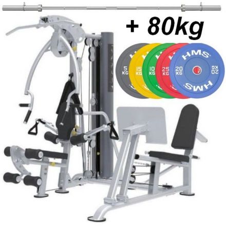 Multi-Station Multi-Gym Machine+Horizontal Leg Press /Professional - commercial /Oemmebi