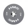 HMS 150 kg TBR Olympic - Bumper Disc Erbjudande (5 kg, 10 kg, 15 kg, 20 kg, 25 kg)