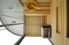 MO-1751W RIGHT TRIO, sauna seca, sauna de vapor y cabina de ducha 180X110X223CM