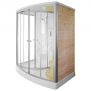 MO-1706 TRIO, sauna sucha, sauna parowa i kabina prysznicowa 165X105X215CM