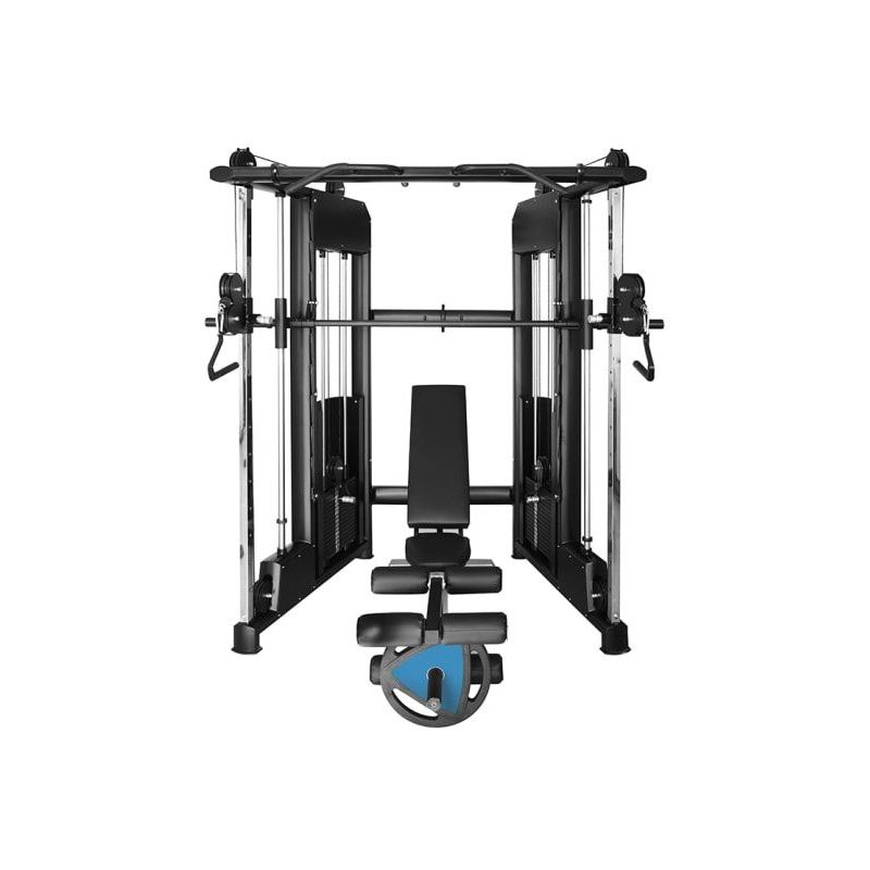 Cable clearance cross trainer