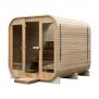 MO-2124 Gartensauna QUADRATISCH 240CM X Ø 210CM