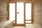 MO-2124 Sauna de jardim QUADRADO 240CM X Ø 210CM