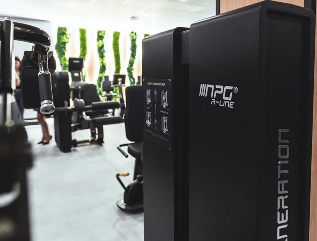 NPG BOXER é uma máquina inovadora de boxe e treinamento funcional